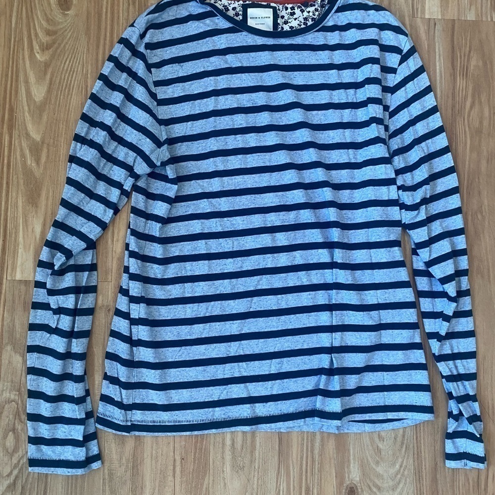 Denim & Flower Ricky Simon Long Sleeve Tee - Picture 6 of 7